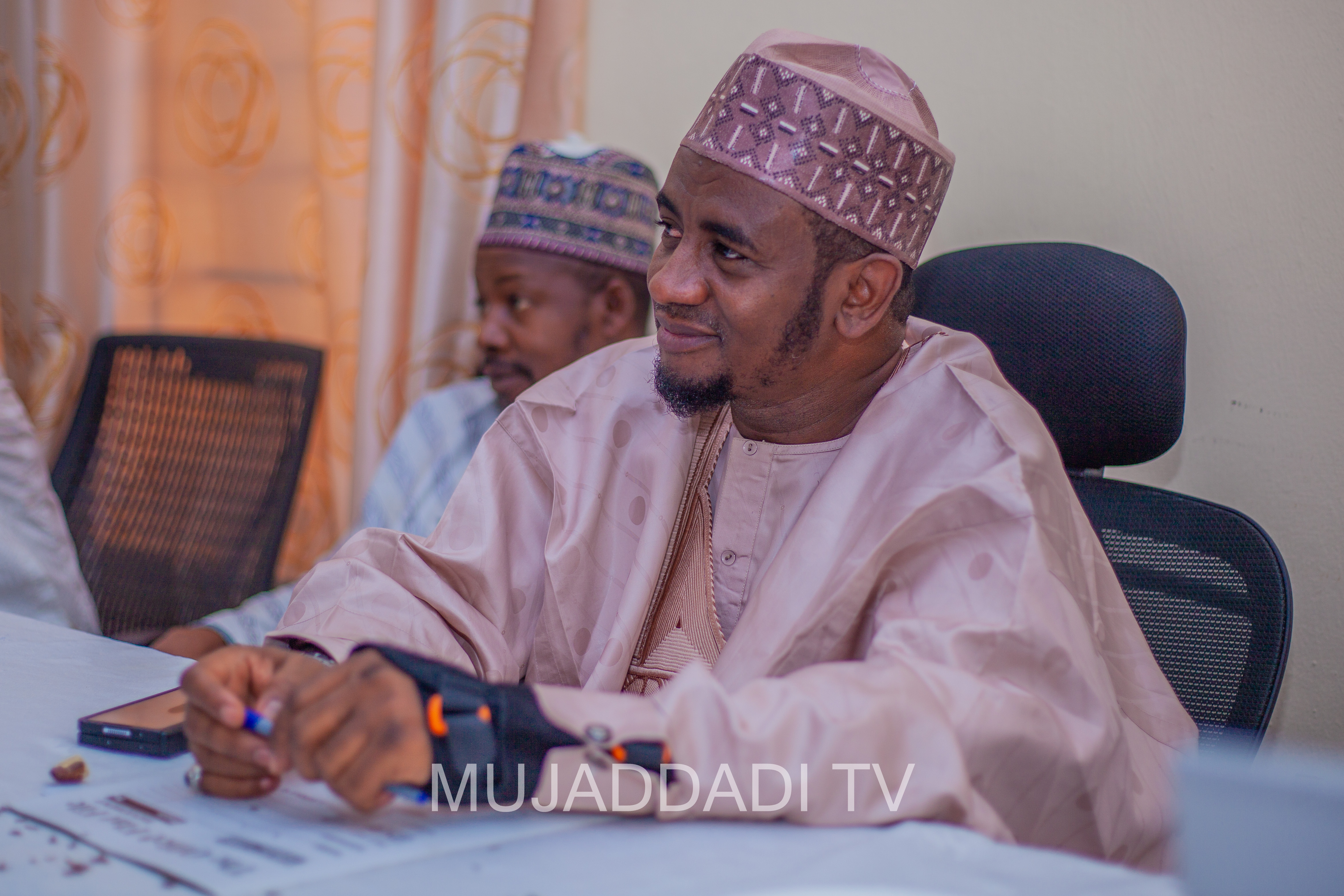 Senator Buba at a stakeholders' meeting