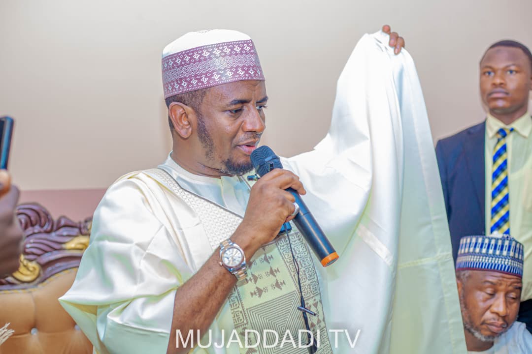 Senator Buba at Eid prayer ground